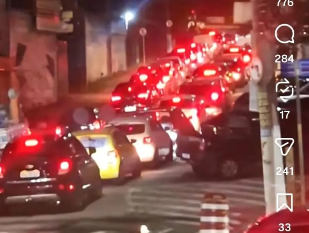 Semana foi marcada por congestionamentos e desorganização no trânsito, com impacto direto na rotina da população - Foto: Elizeu T. Filho